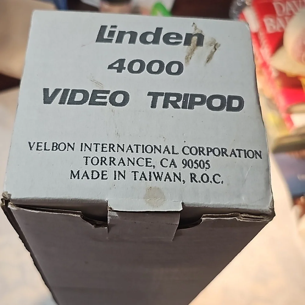 Linden 4000 Video Tripod NWT